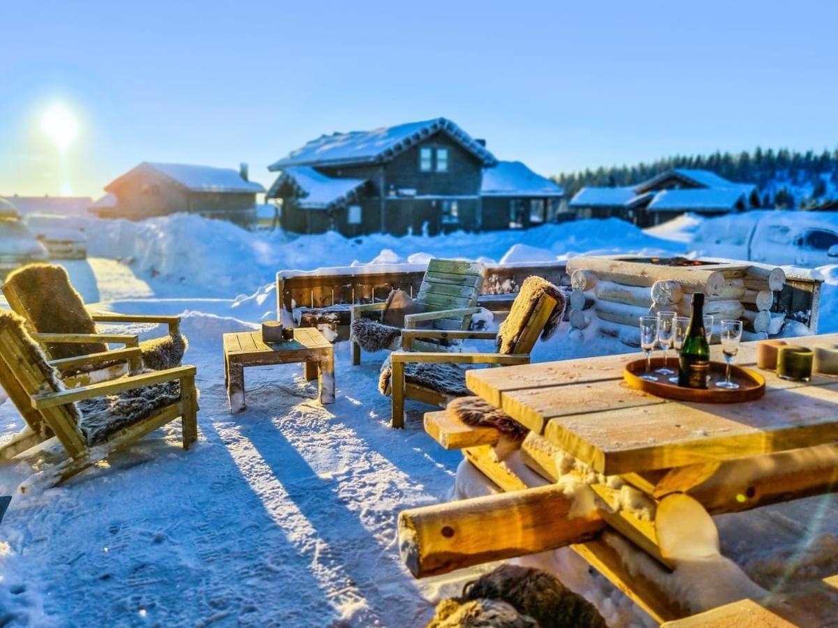 Lyxig Stuga Pa Branaesberget Sysslebäck Exterior photo
