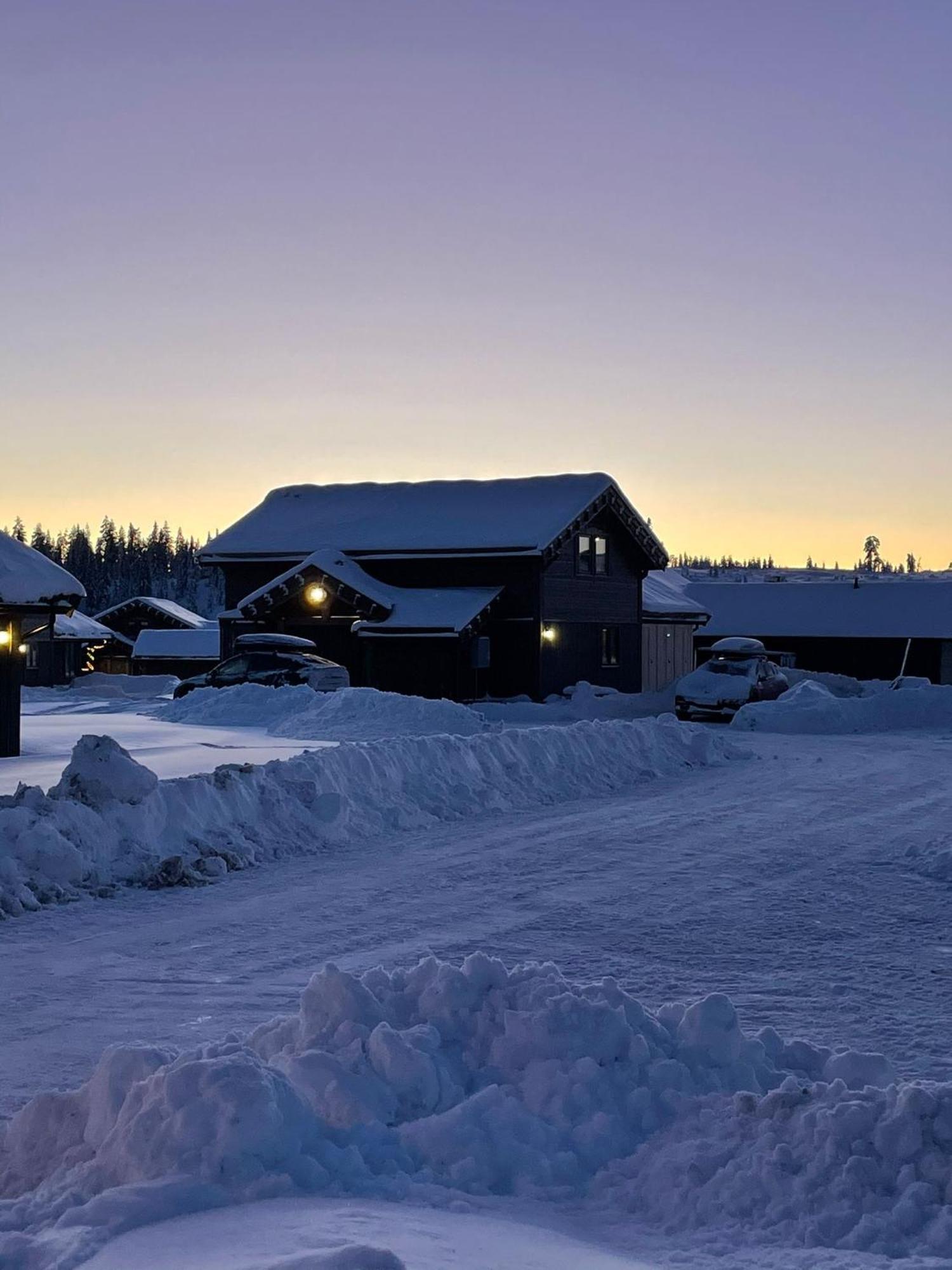 Lyxig Stuga Pa Branaesberget Sysslebäck Exterior photo